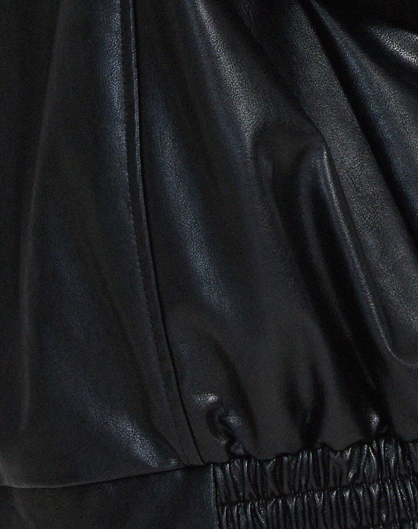 Stacey - Oversized Leather Jacket