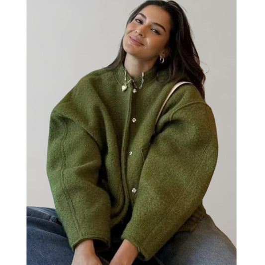 Kiki - Oversized Bomber Jacket