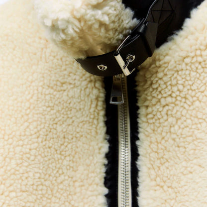 Nina - Oversized Teddy Jacket Detailed