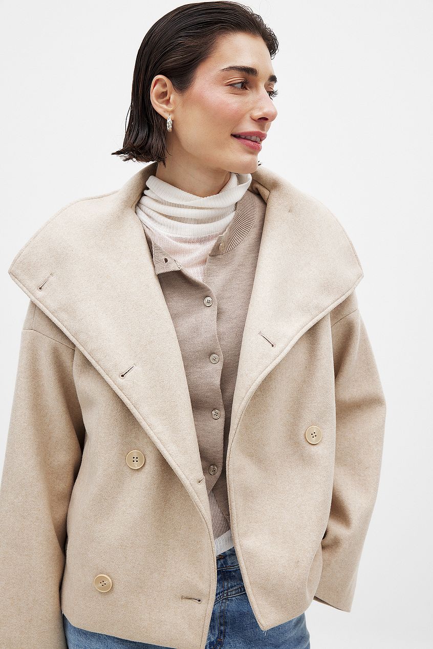 Cindy - Wool Double-Breasted Jacket