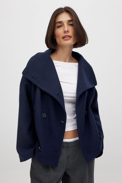 Cindy - Wool Double-Breasted Jacket