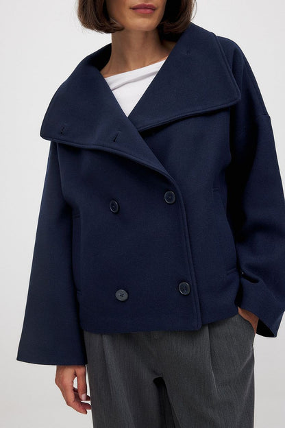 Cindy - Wool Double-Breasted Jacket