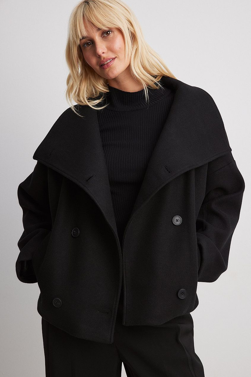 Cindy - Wool Double-Breasted Jacket