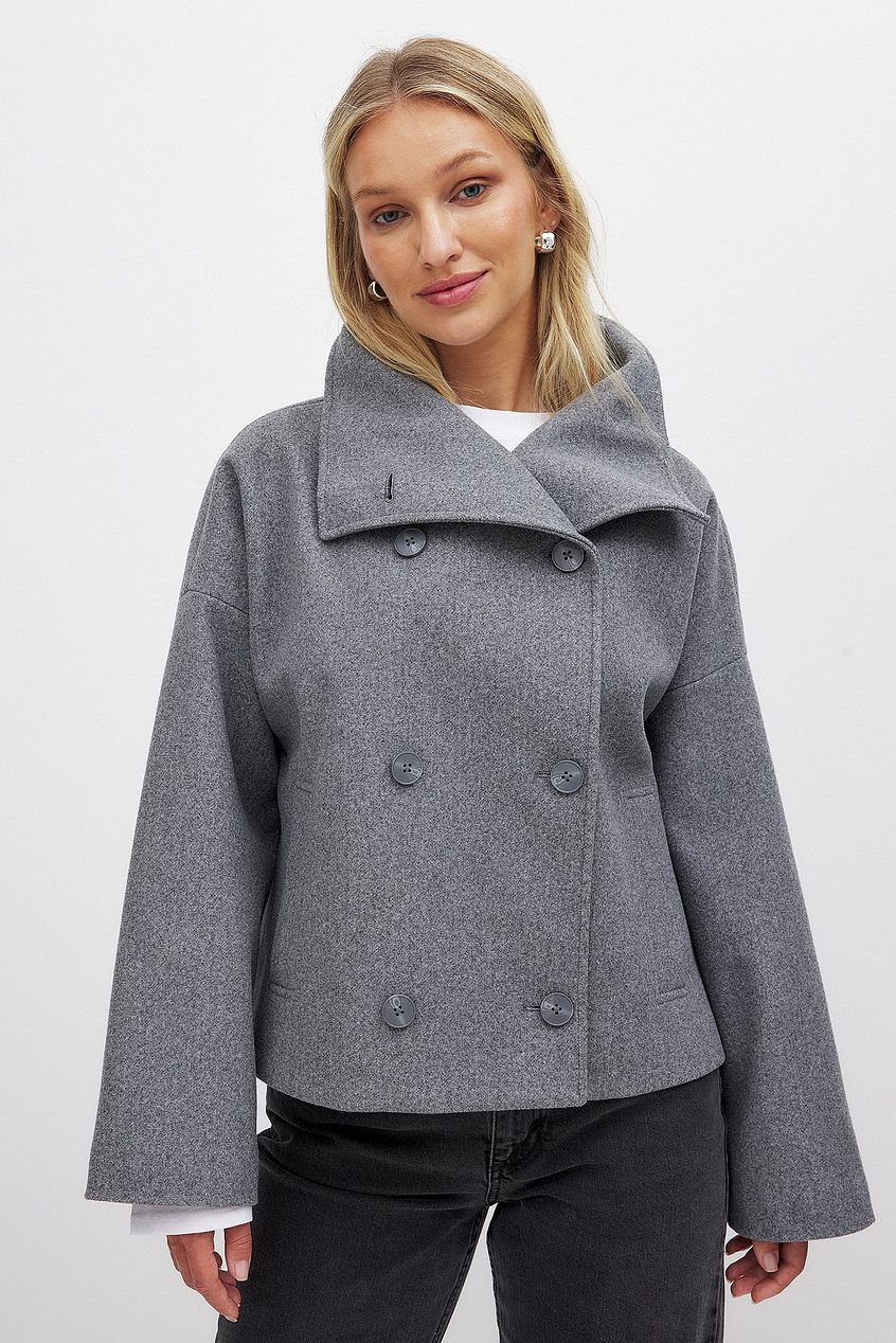 Cindy - Wool Double-Breasted Jacket