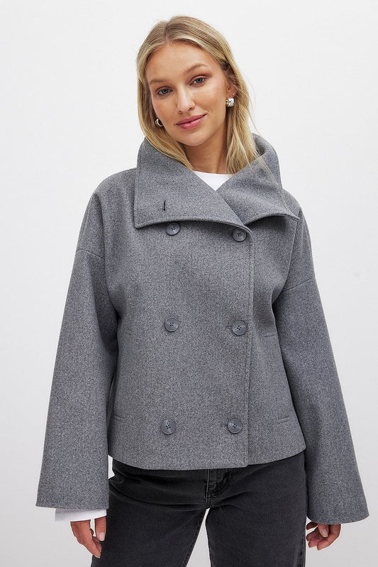 Cindy - Wool Double-Breasted Jacket